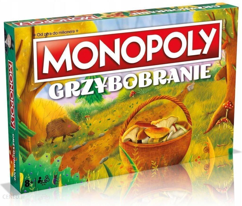 Gra Planszowa Winning Moves Monopoly Grzybobranie Sklep Meksyka Ski